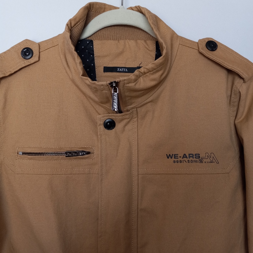 Zaful Drawstring Utility Jacket - Picture 2 of 7